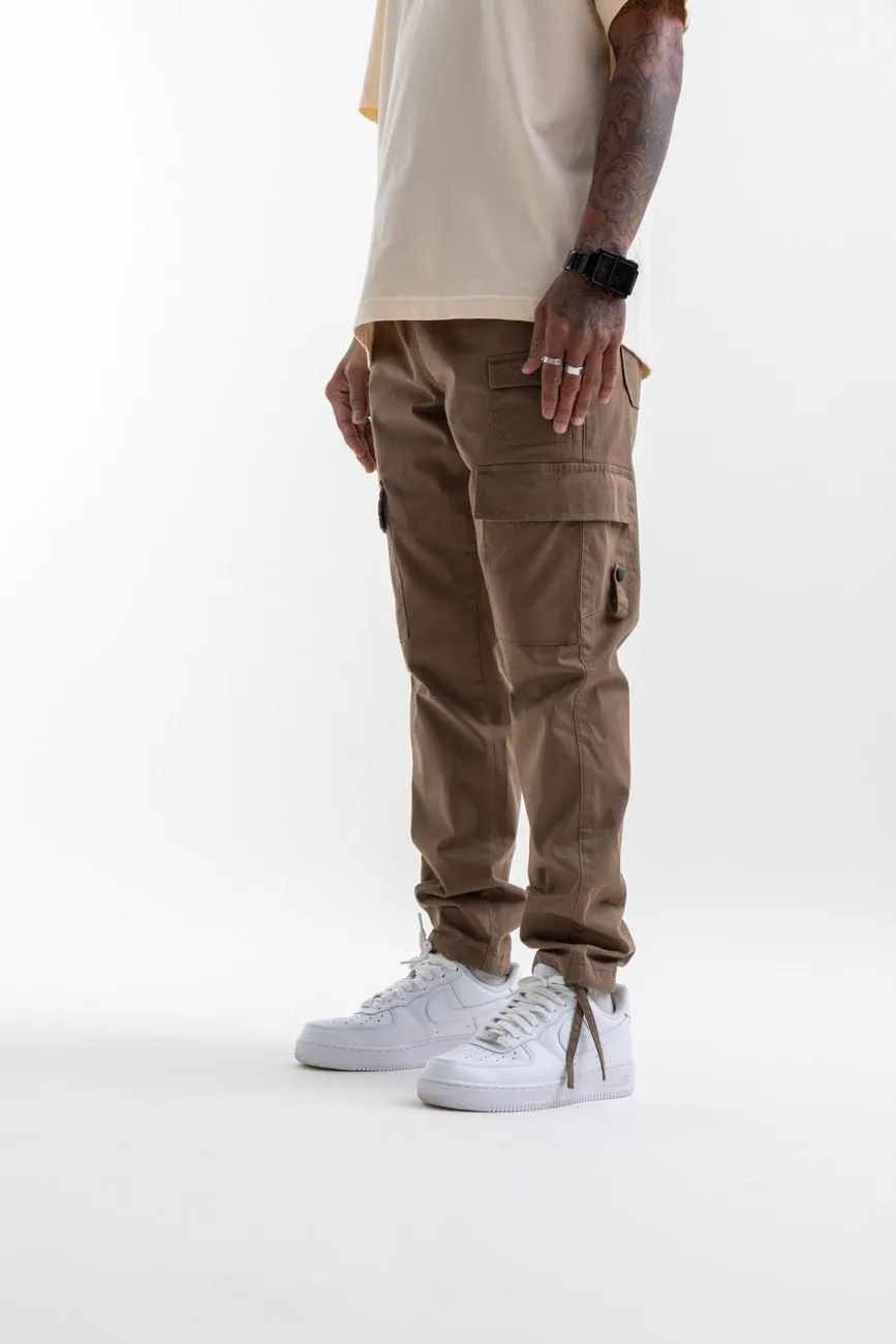 9 Pocket Cargo Pants // Khaki