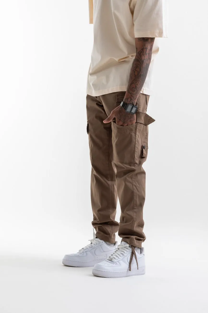 9 Pocket Cargo Pants // Khaki