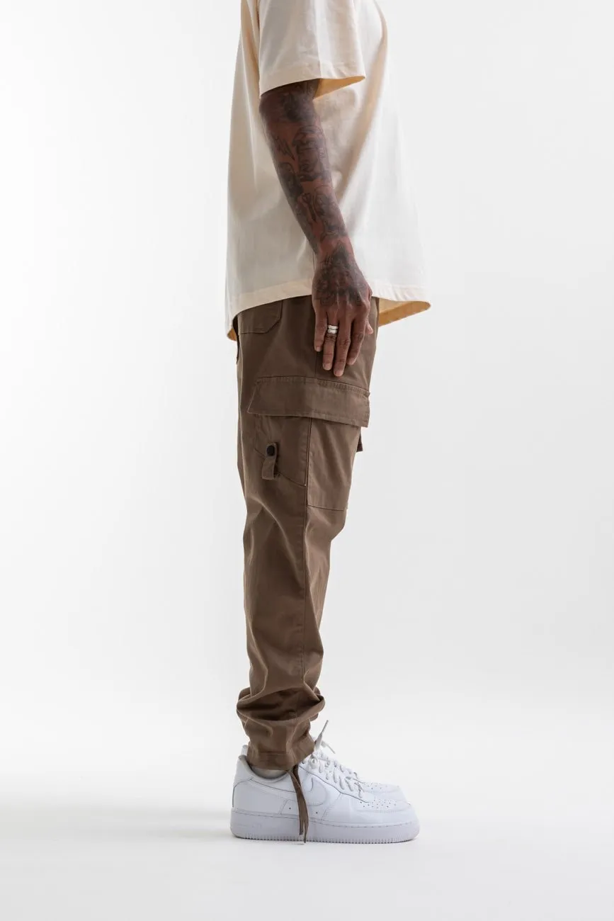 9 Pocket Cargo Pants // Khaki