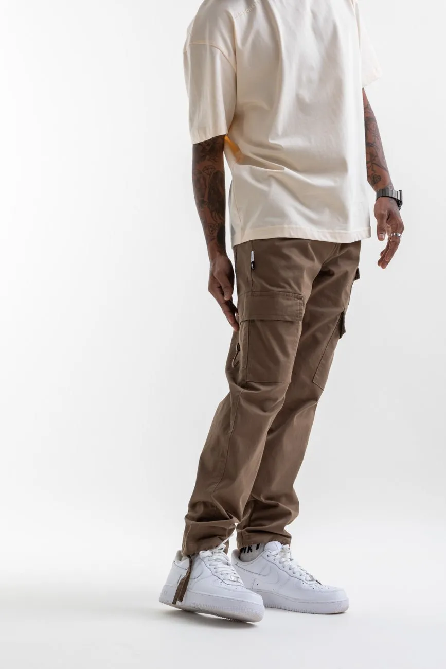 9 Pocket Cargo Pants // Khaki