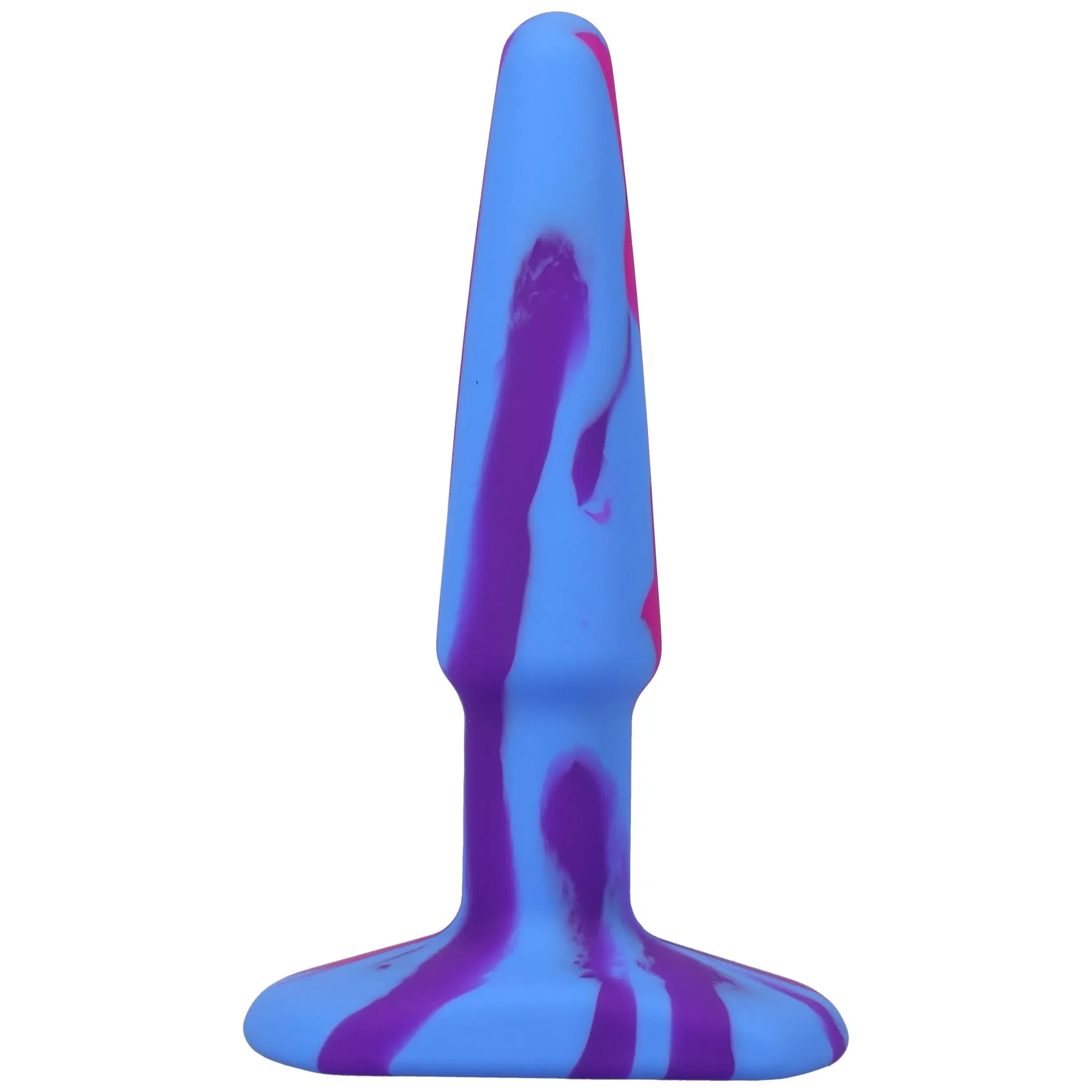 A-Play Groovy Silicone Anal Plug 4 Inch - Berry