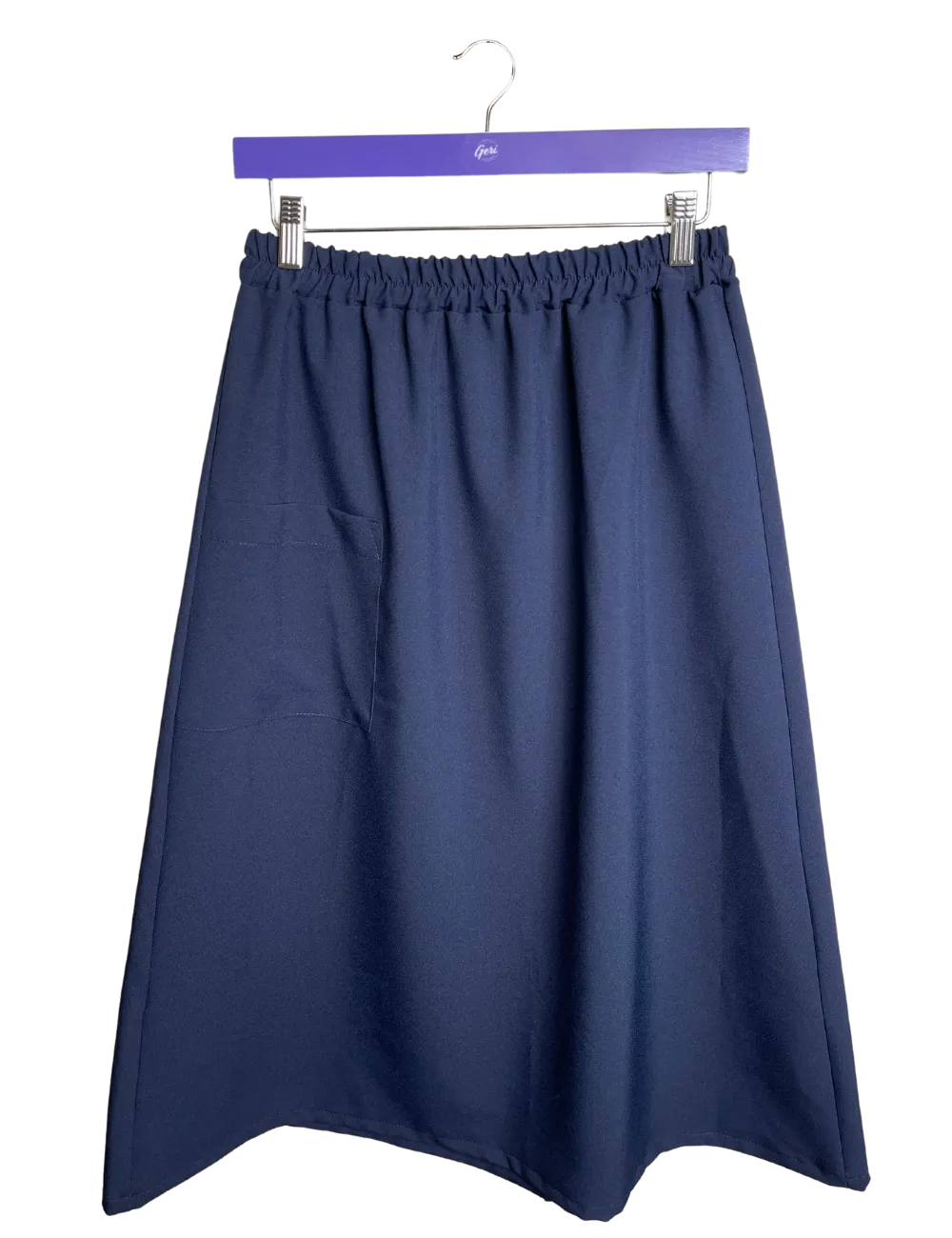 Adaptive Wrap Around Skirt - Navy