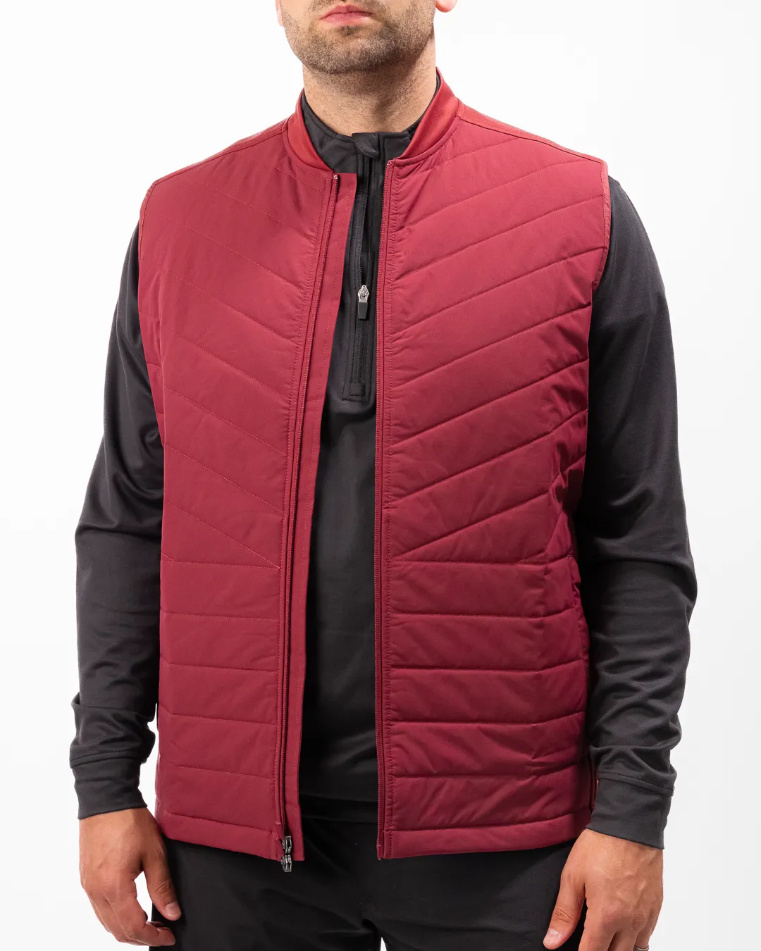 Approach Vest - Garnet