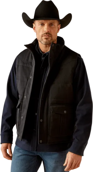 Ariat Men's Charcoal Heather Relentless Weatherford Insulated Vest