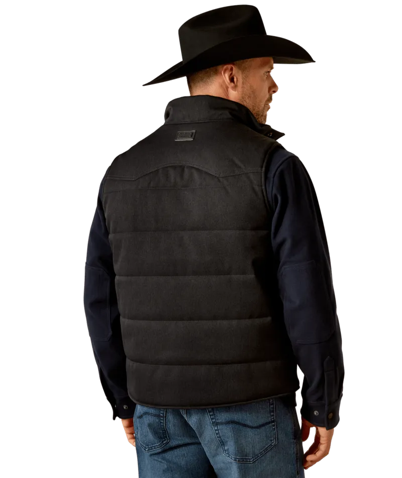 Ariat Men's Charcoal Heather Relentless Weatherford Insulated Vest