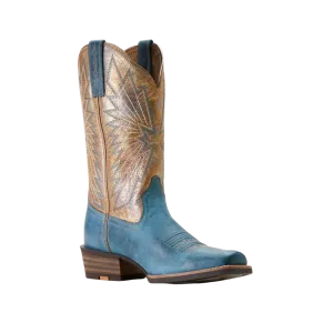 Ariat Women's Decatur Inidgo Dreams Pearlized Tan Boots