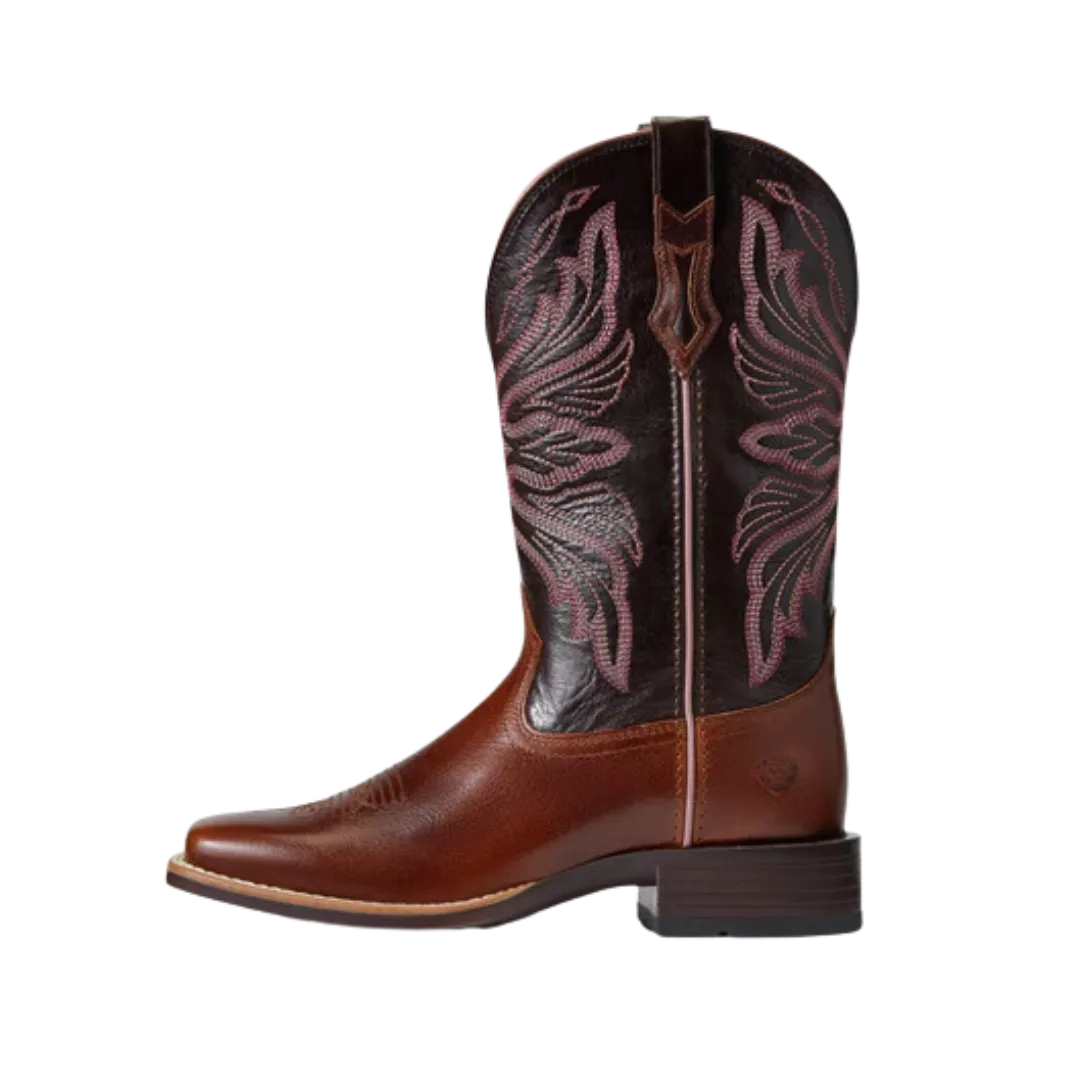 Ariat Women's Edgewood Dark Luggage Western Boot