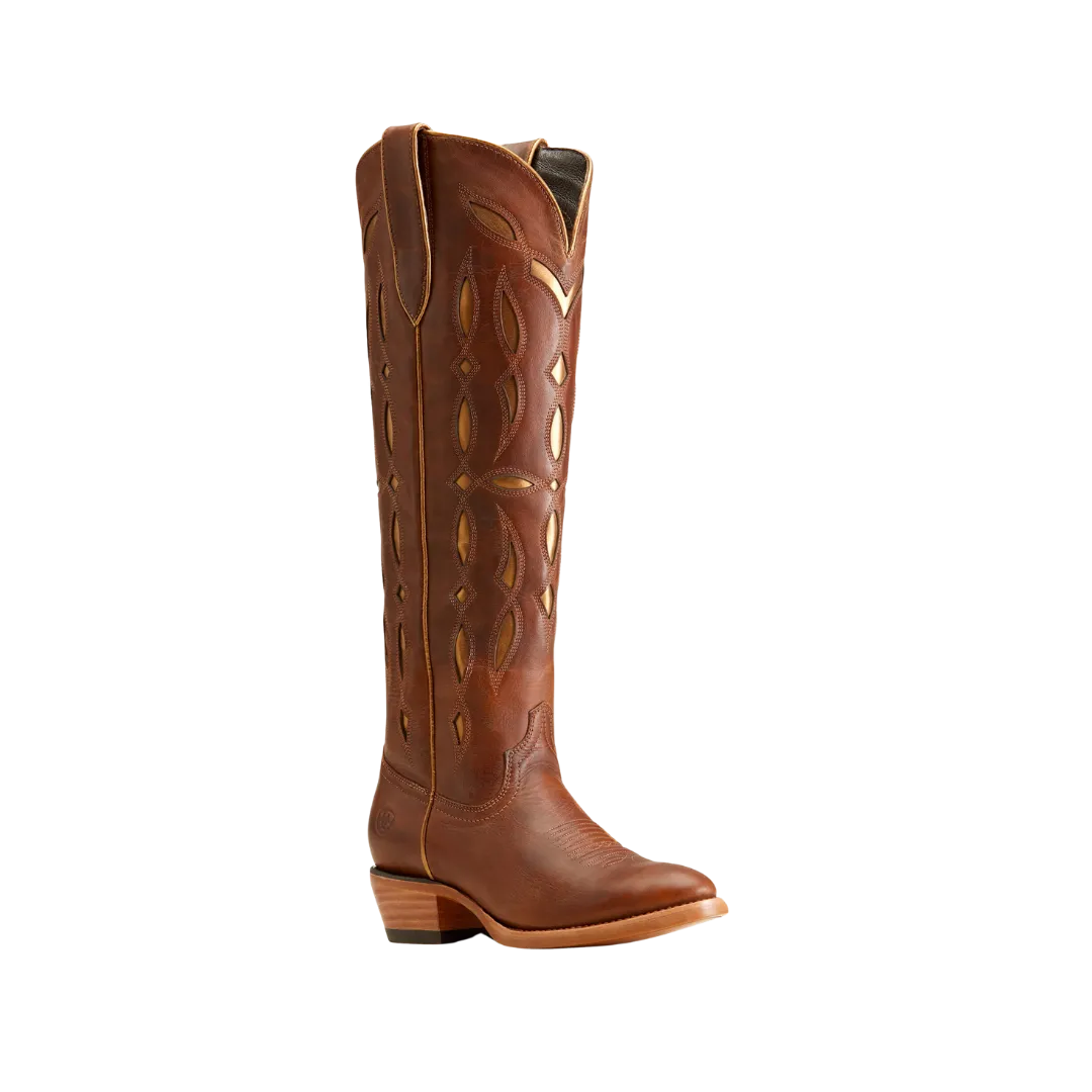 Ariat Women's Saylor StretchFit Western Chic Brown Boots