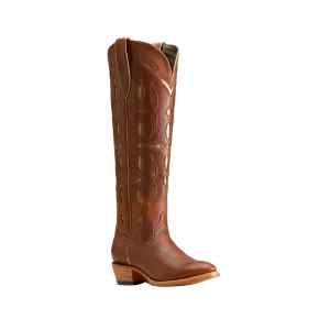 Ariat Women's Saylor StretchFit Western Chic Brown Boots