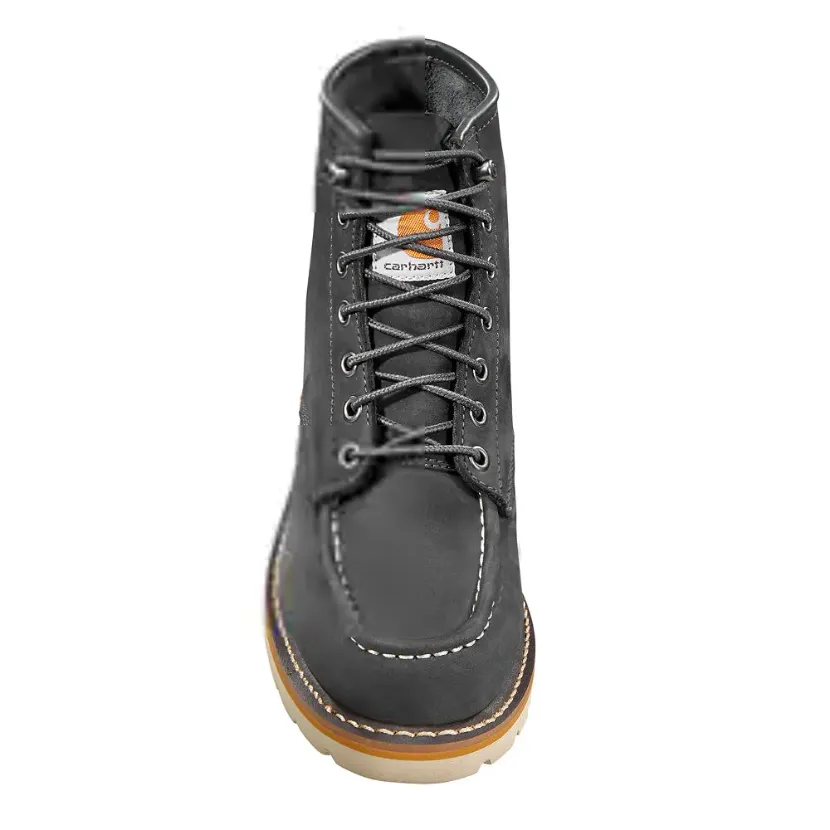 Carhartt Women's Moc 6" Soft Toe Wedge Work Boot  Dark Gray - FW6027-W