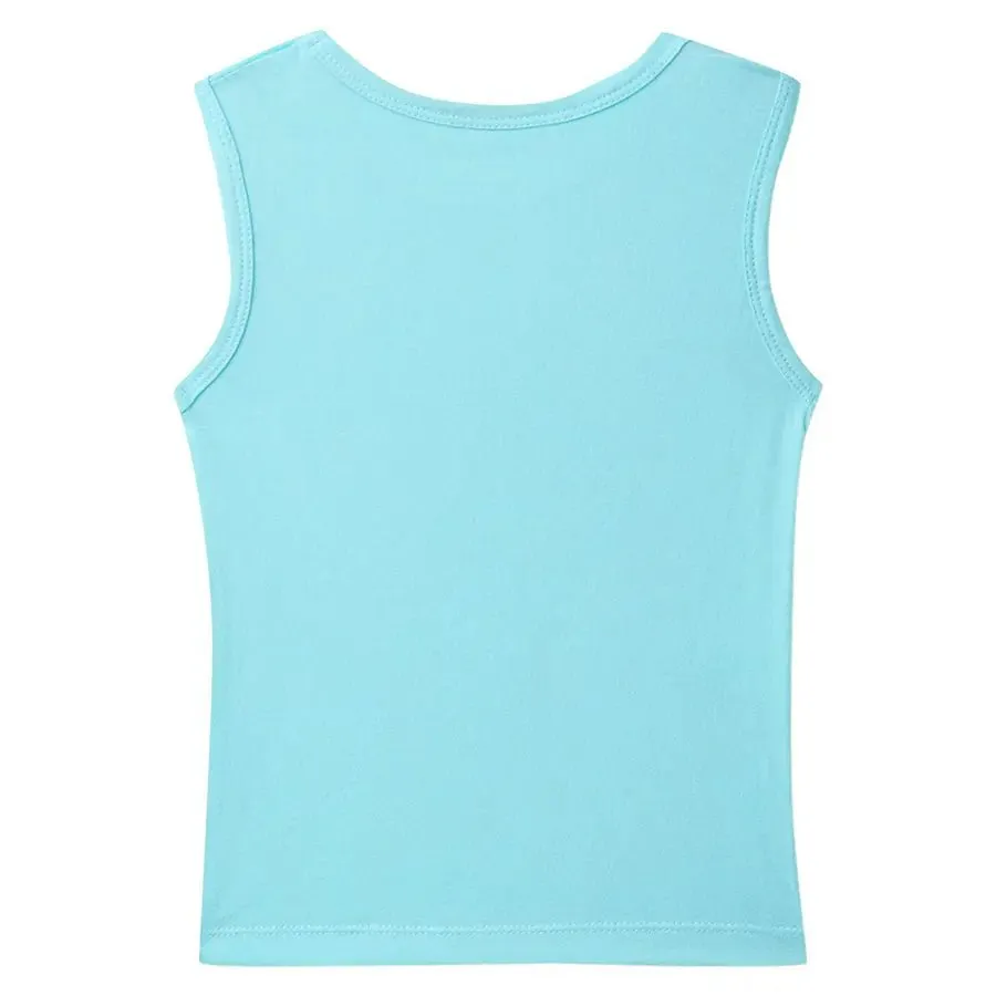 Cuddle Unisex Sky Spandex Vests (Pack of 3)