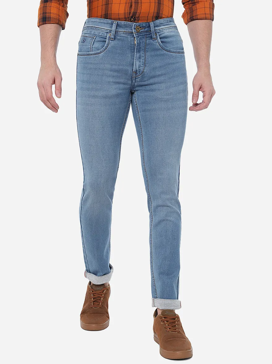 Dutch Blue Washed Narrow Fit Jeans | Greenfibre