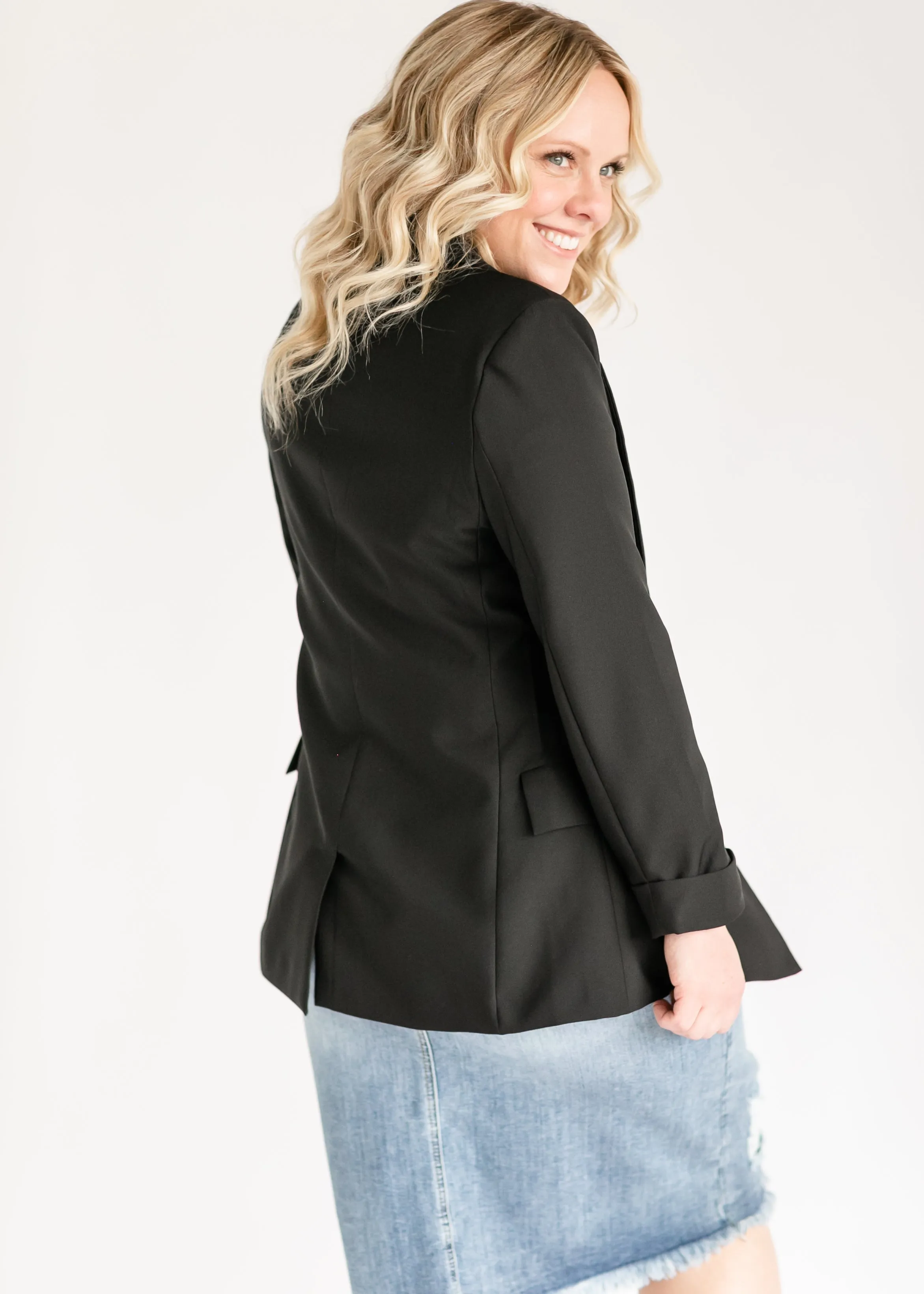 Four Button Front Blazer - FINAL SALE