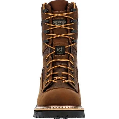 Georgia Men's Ltx Logger 9" Soft Toe WP Work Boot -Horse- GB00616