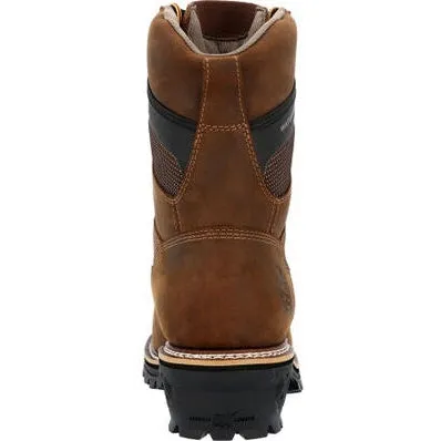 Georgia Men's Ltx Logger 9" Soft Toe WP Work Boot -Horse- GB00616