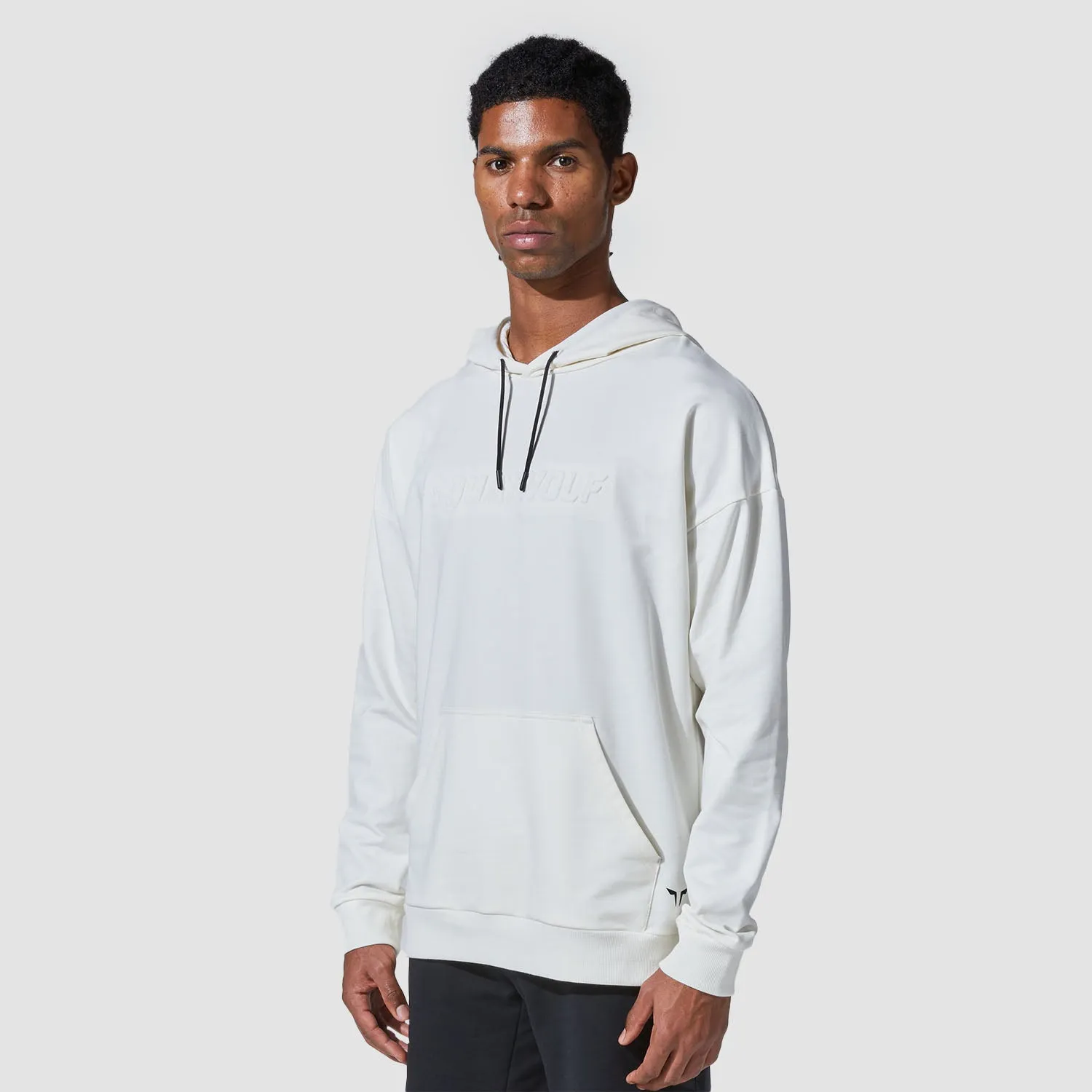 Graphic Wordmark Hoodie - Star White