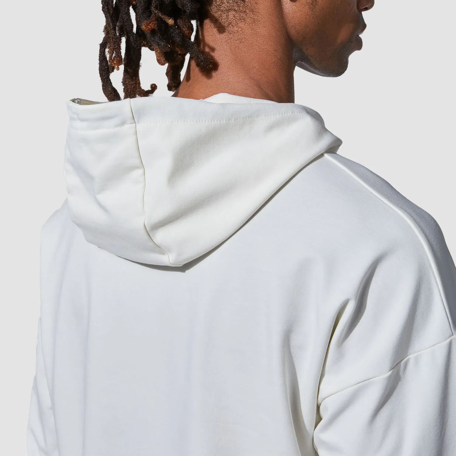 Graphic Wordmark Hoodie - Star White