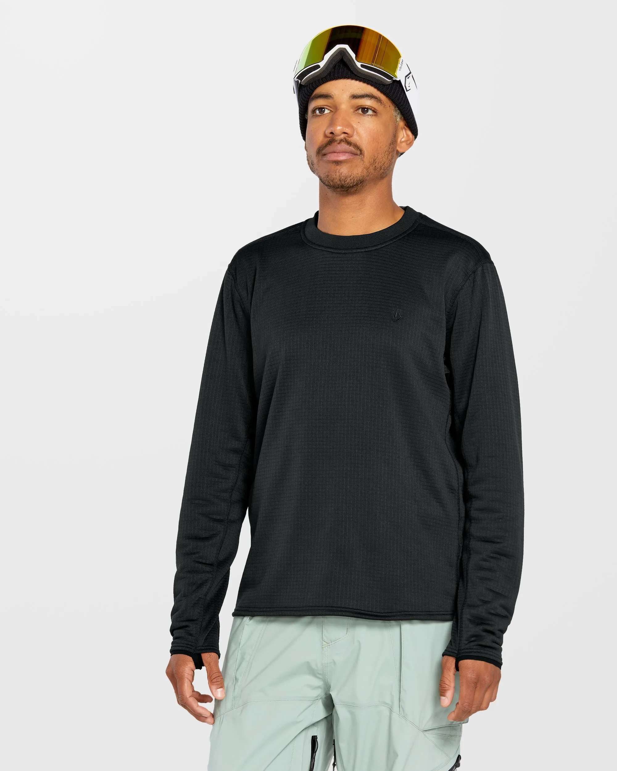 Gridlock Fleece Sweatshirt - Black