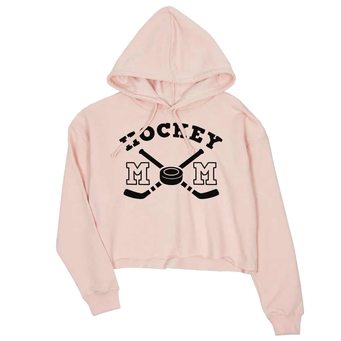 Hockey Mom Womens Pullover Hooded Sweatshirt Funny Mothers Day Gift