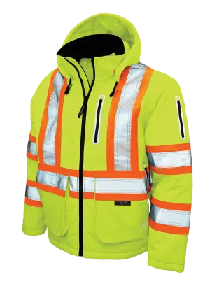 Insulated Flex Safety Jacket by Tough Duck - Style SJ40