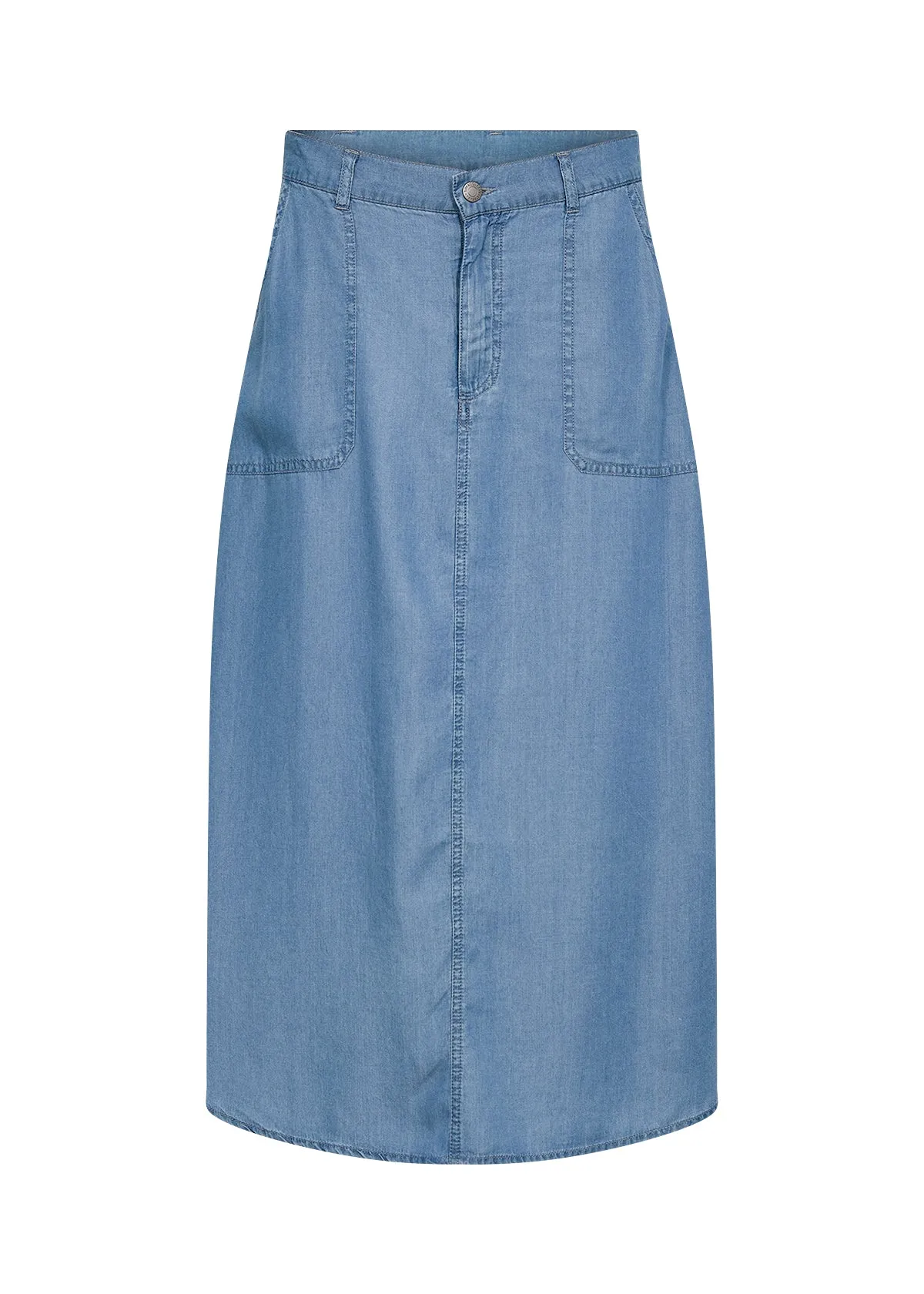 Liv 46 Denim Midi Skirt