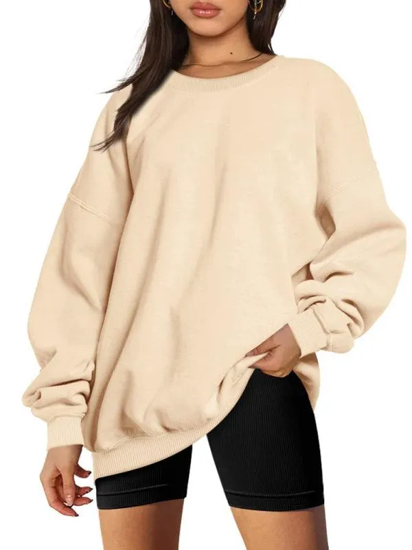 Loose Casual Women Sweatshirt