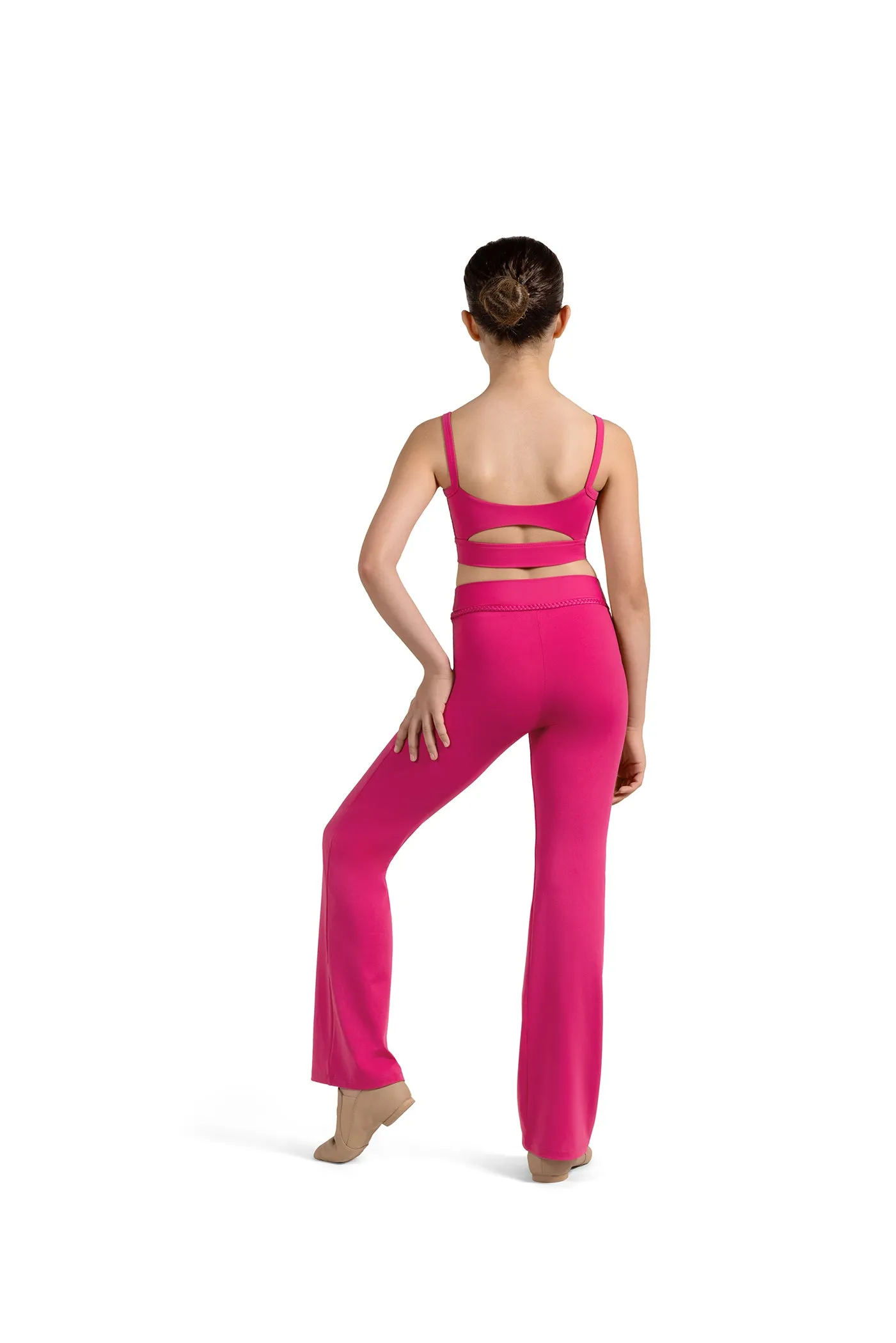 Mirella: Braid V Front Jazz Pant - Child/Teen