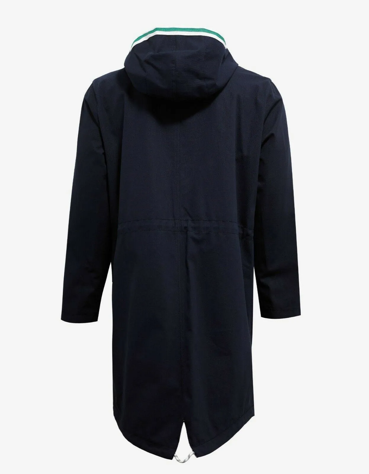 Navy Blue Parka with Silver Interior