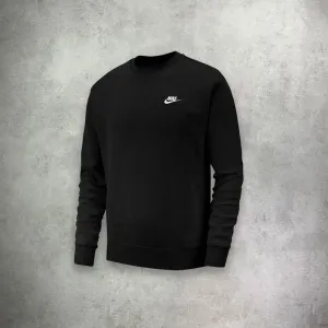 Nike Club Crew Neck Sweater Black