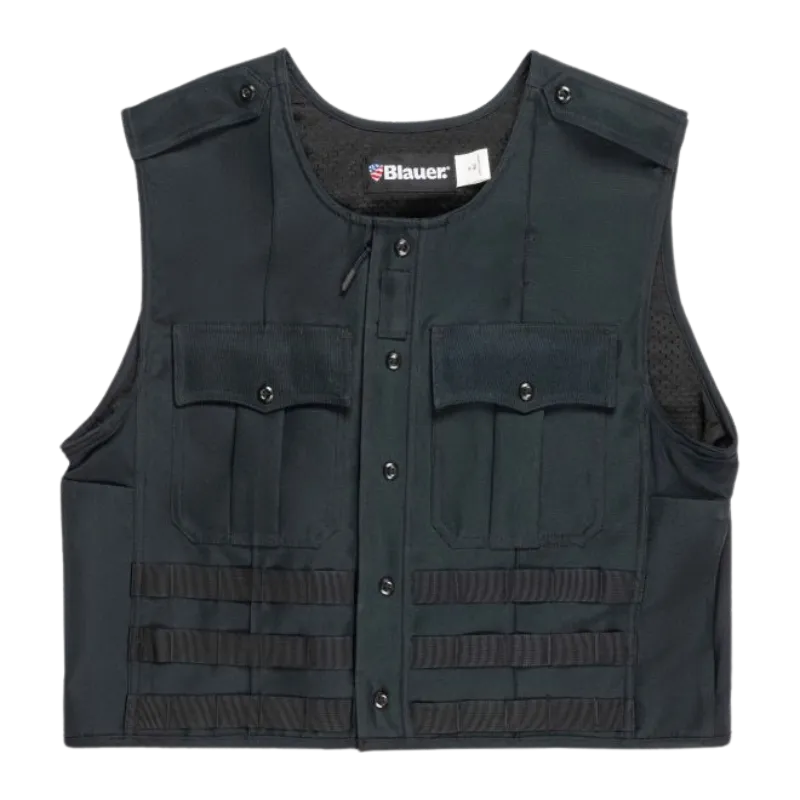 NYPD Zip Front Armorskin XP Vest Carrier | Navy