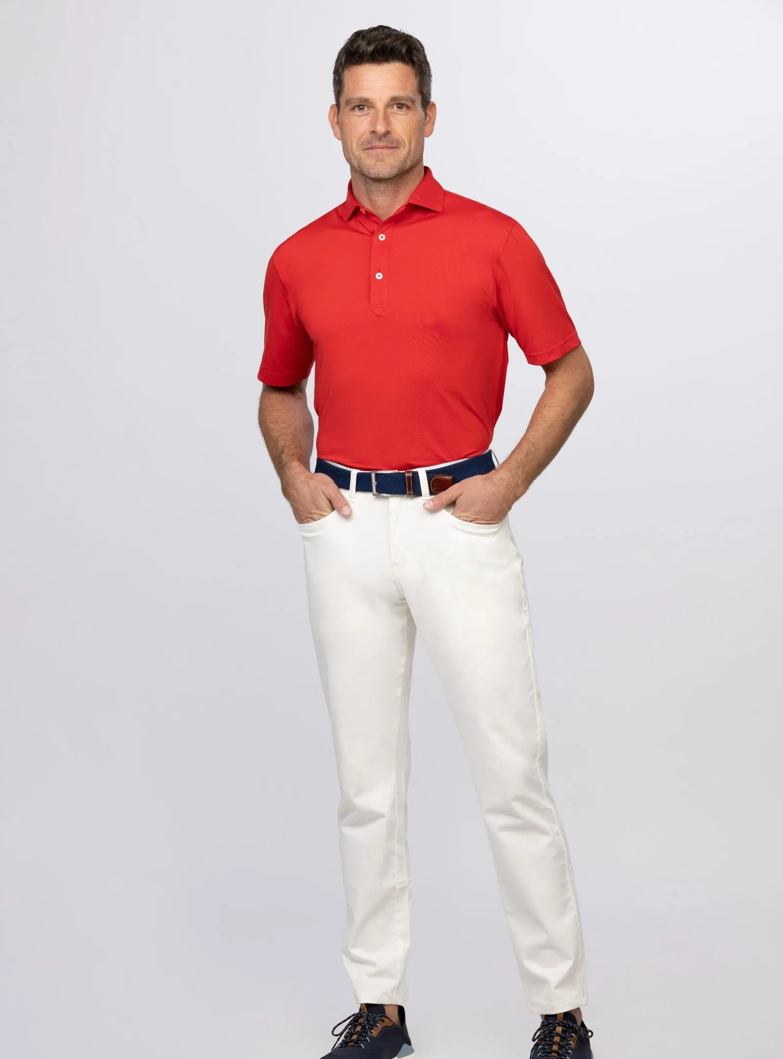 Palmer Solid Performance Polo