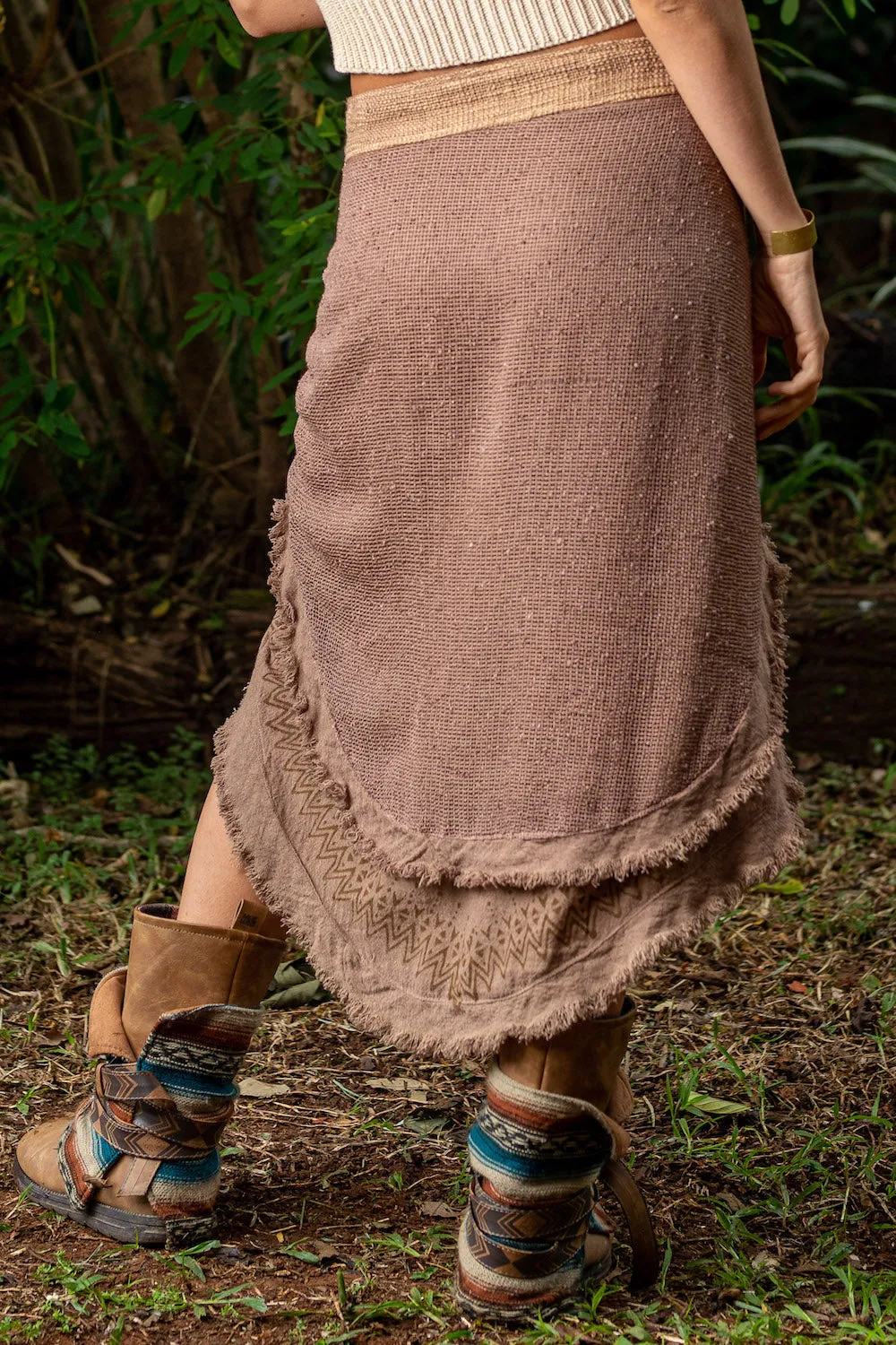 PALO SANTO SKIRT MAUVE