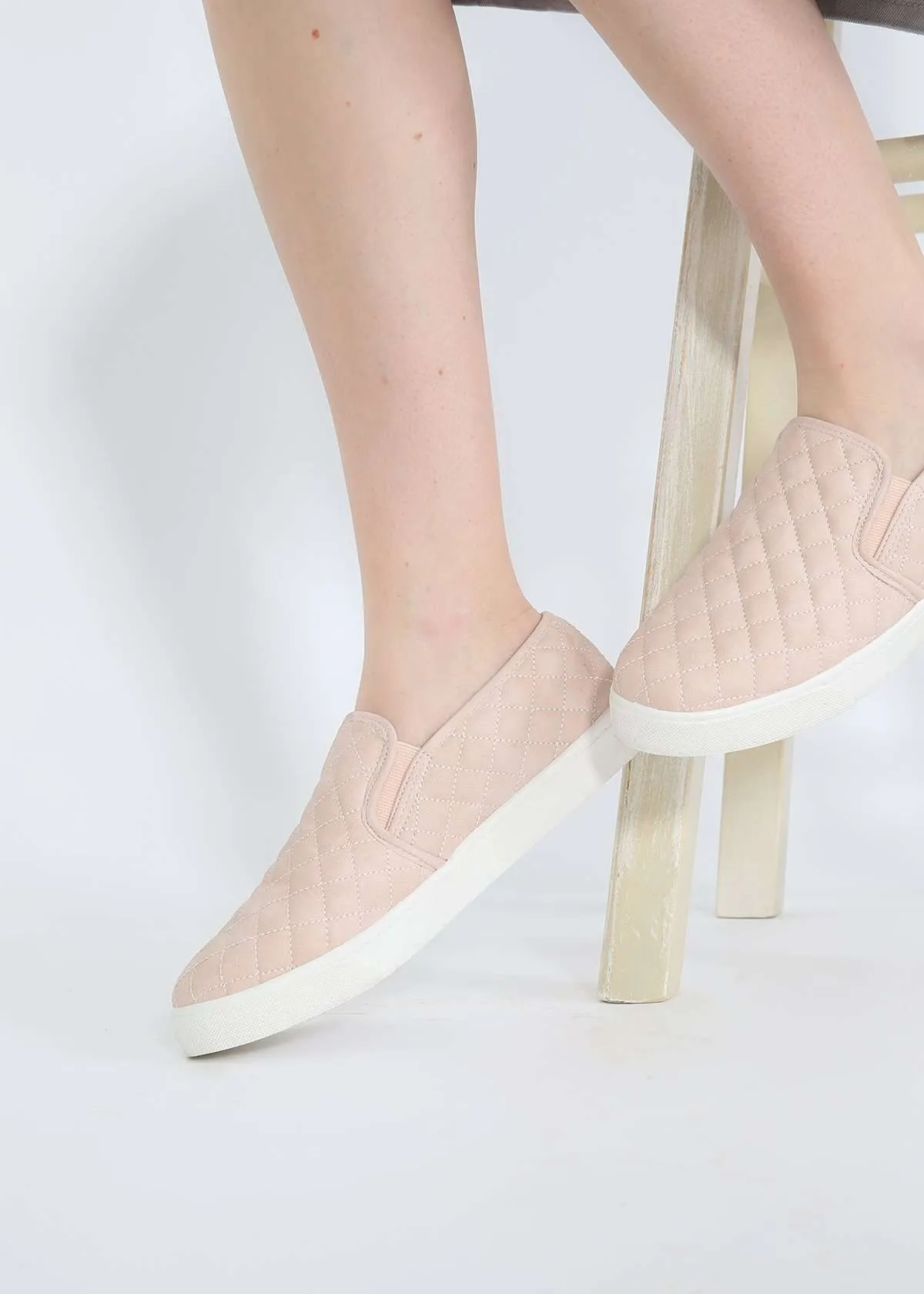 Quilted Slip On Tennis Shoe-FINAL SALE