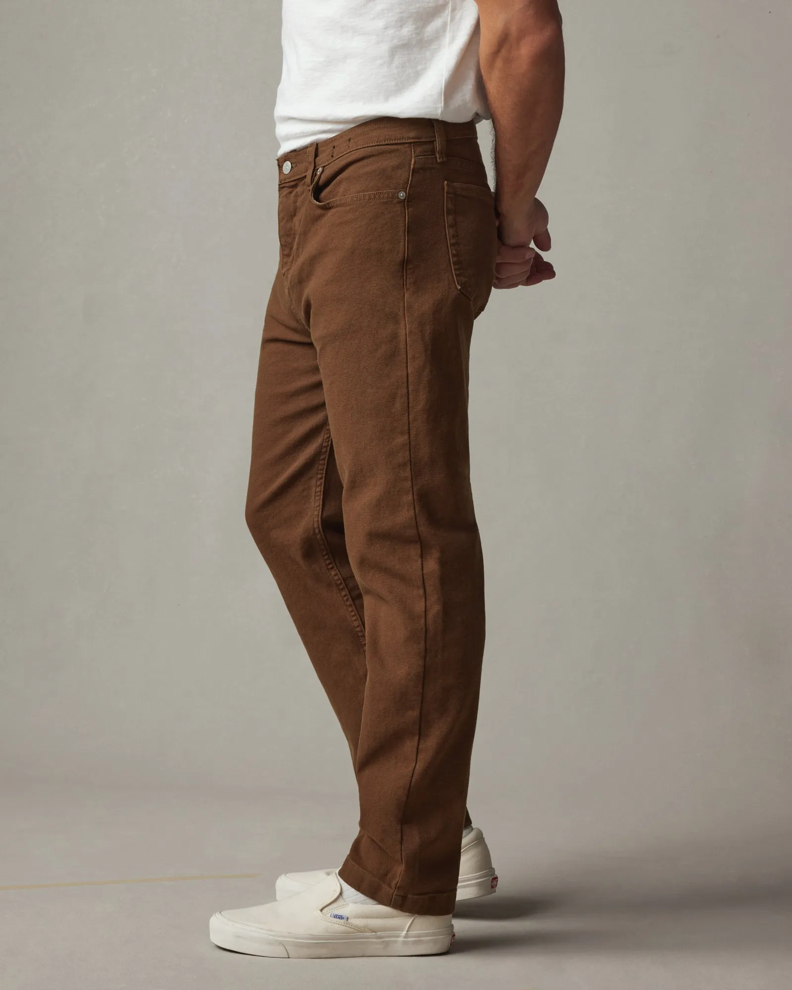 Roughneck Pant Straight - Mahogany