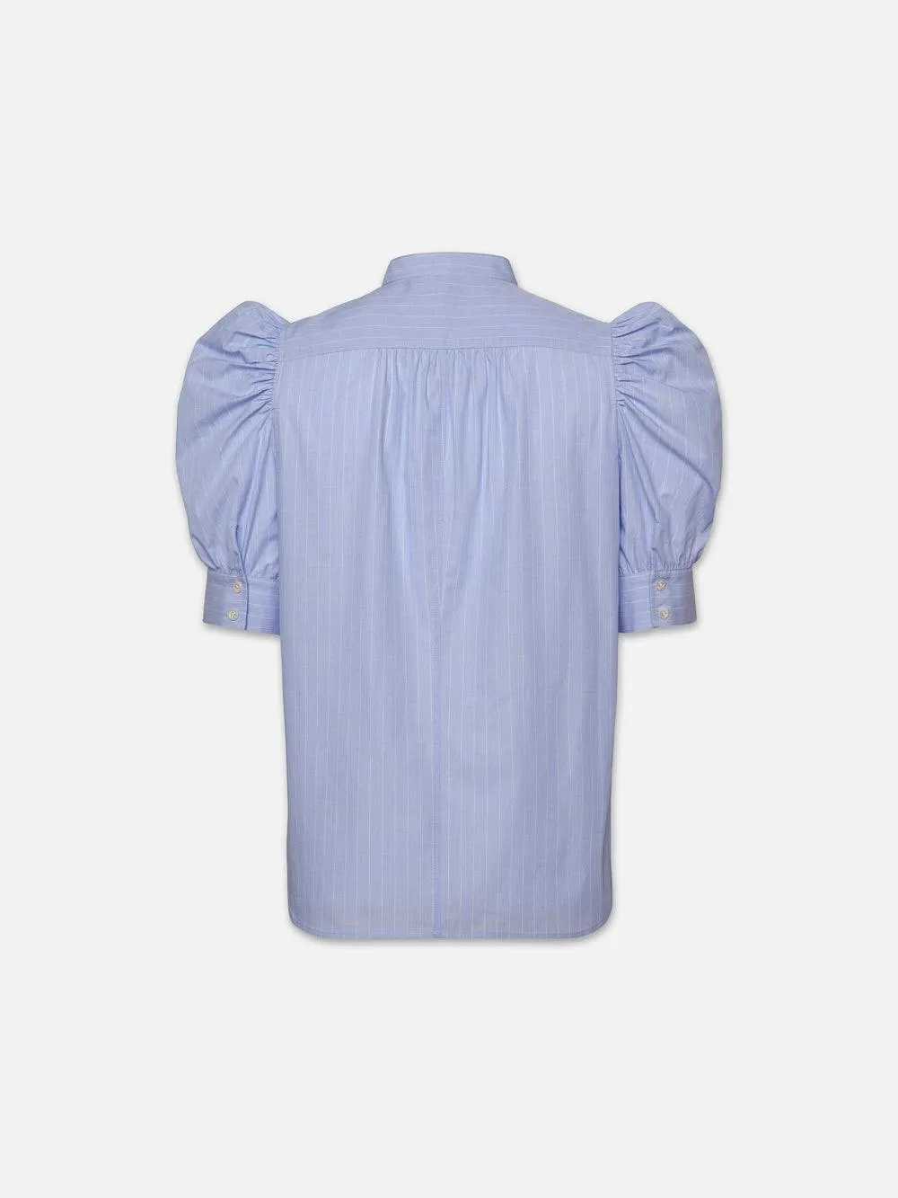 Ruched Puff Sleeve Shirt