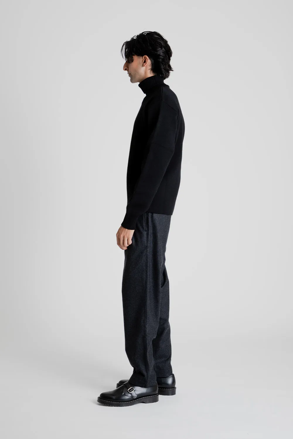 Saint Pol Turtleneck Jumper - Black