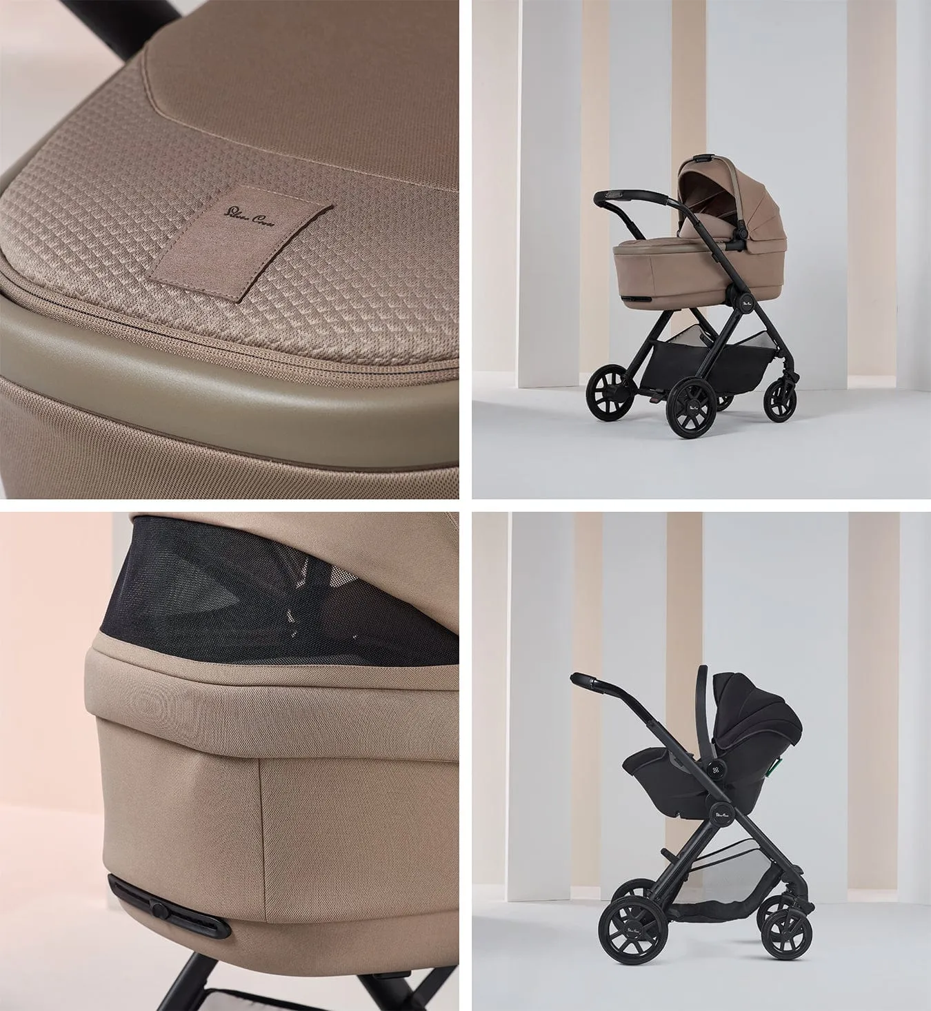 Silver Cross Reef 2 Pram - Mocha