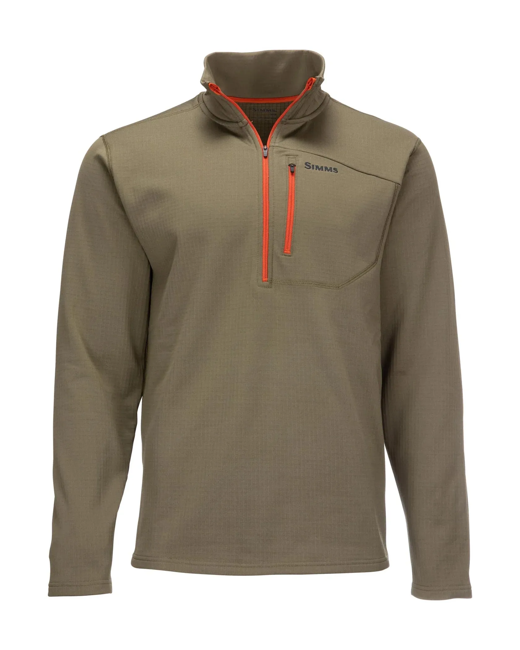 Simms Men's Thermal 1/4 Midlayer Zip Top