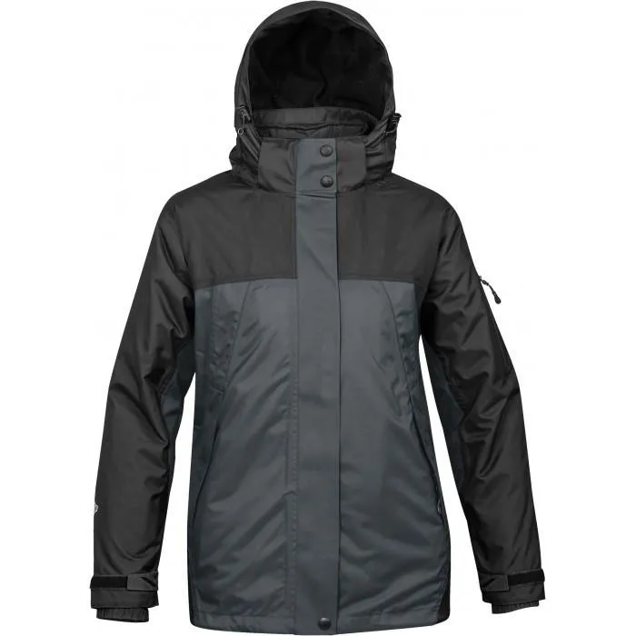 Stormtech Women's Granite/Black Fusion 5-In-1 Jacket