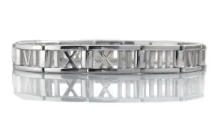 Tiffany & Co. Flexible Atlas Bracelet in White Gold