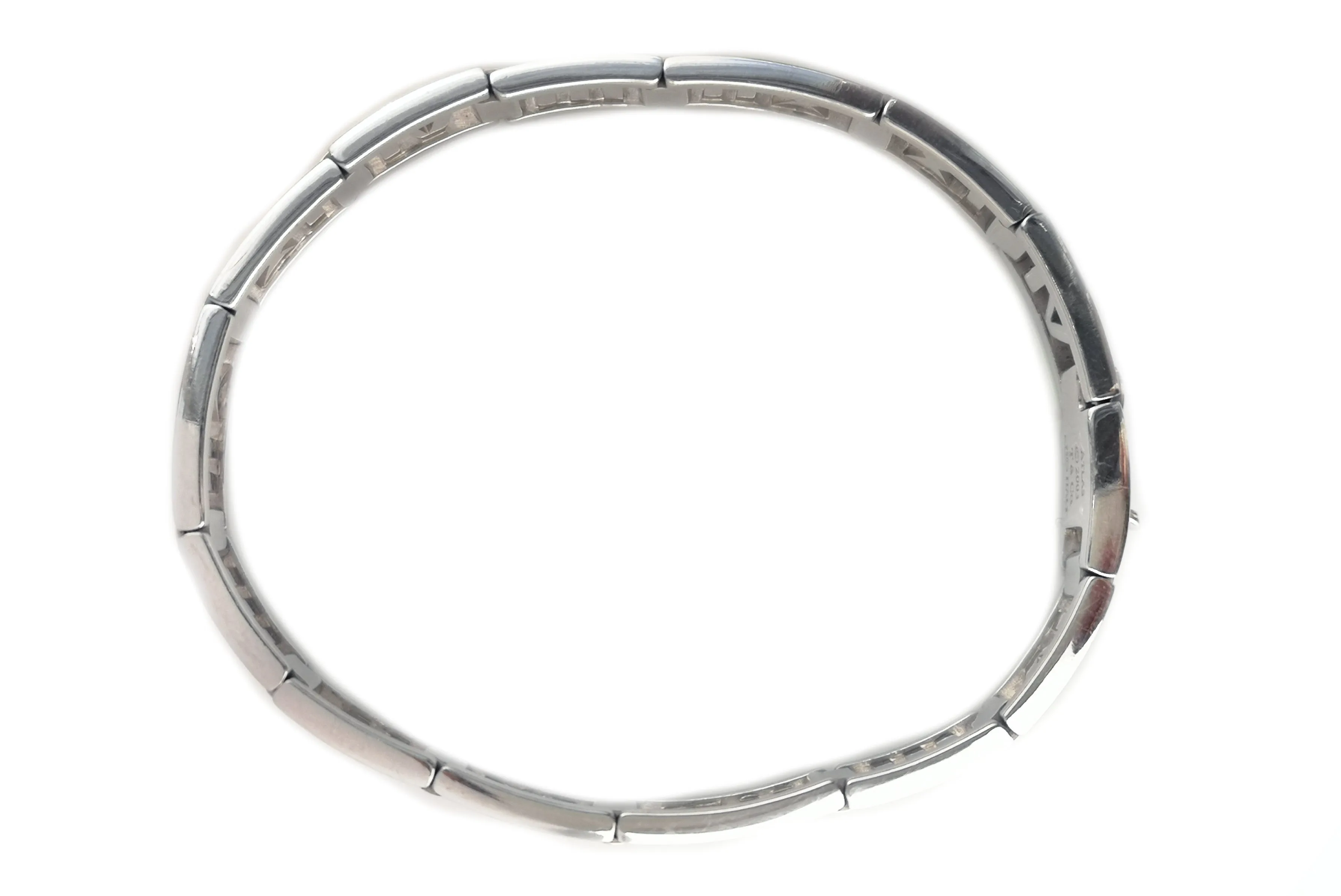 Tiffany & Co. Flexible Atlas Bracelet in White Gold