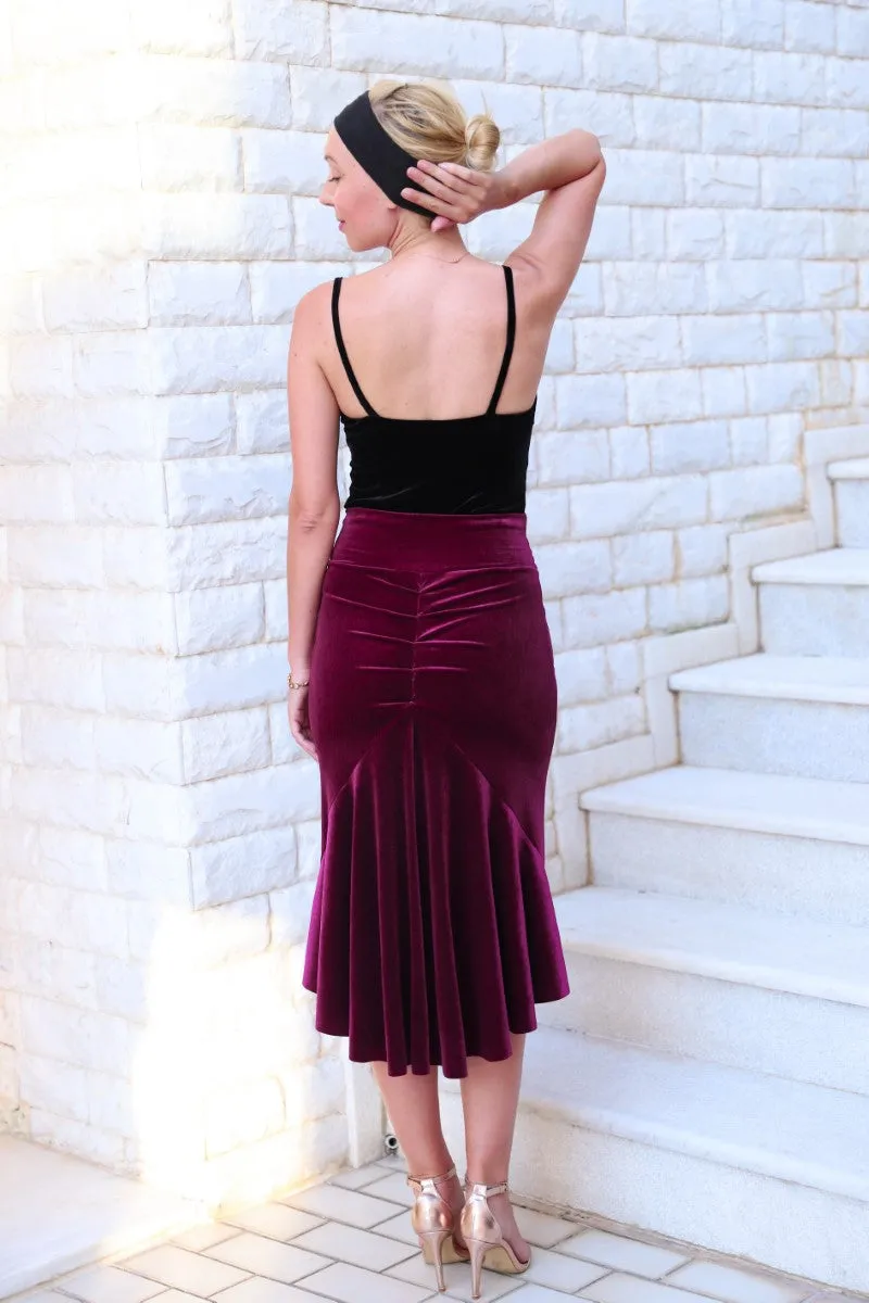 Velvet Mermaid Tango Skirt