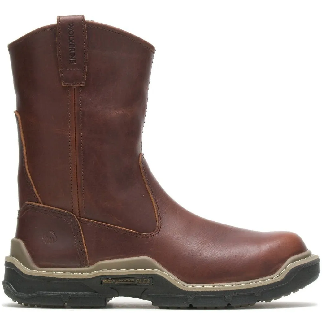 Wolverine Men's Raider Durashocks Soft Toe Wellington Work Boot- W210063